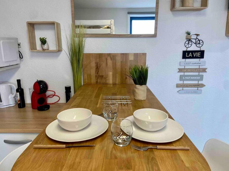 Studio Cosy Bali 1 A 4 Pers Porte Du Futuroscope ชาสเซเนย-ดู-ปัวตู ภายนอก รูปภาพ